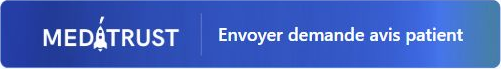 Extrait du bouton Meditrust existant : Envoyer demande avis patient.