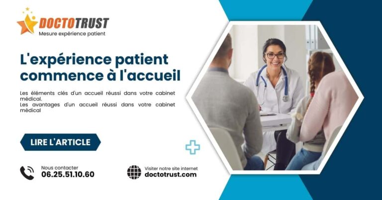 accueil experience patient