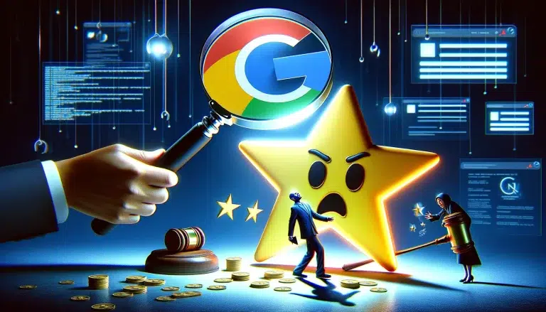 faux avis google traque penalise
