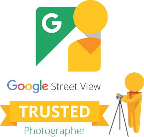 google street view photographe badge