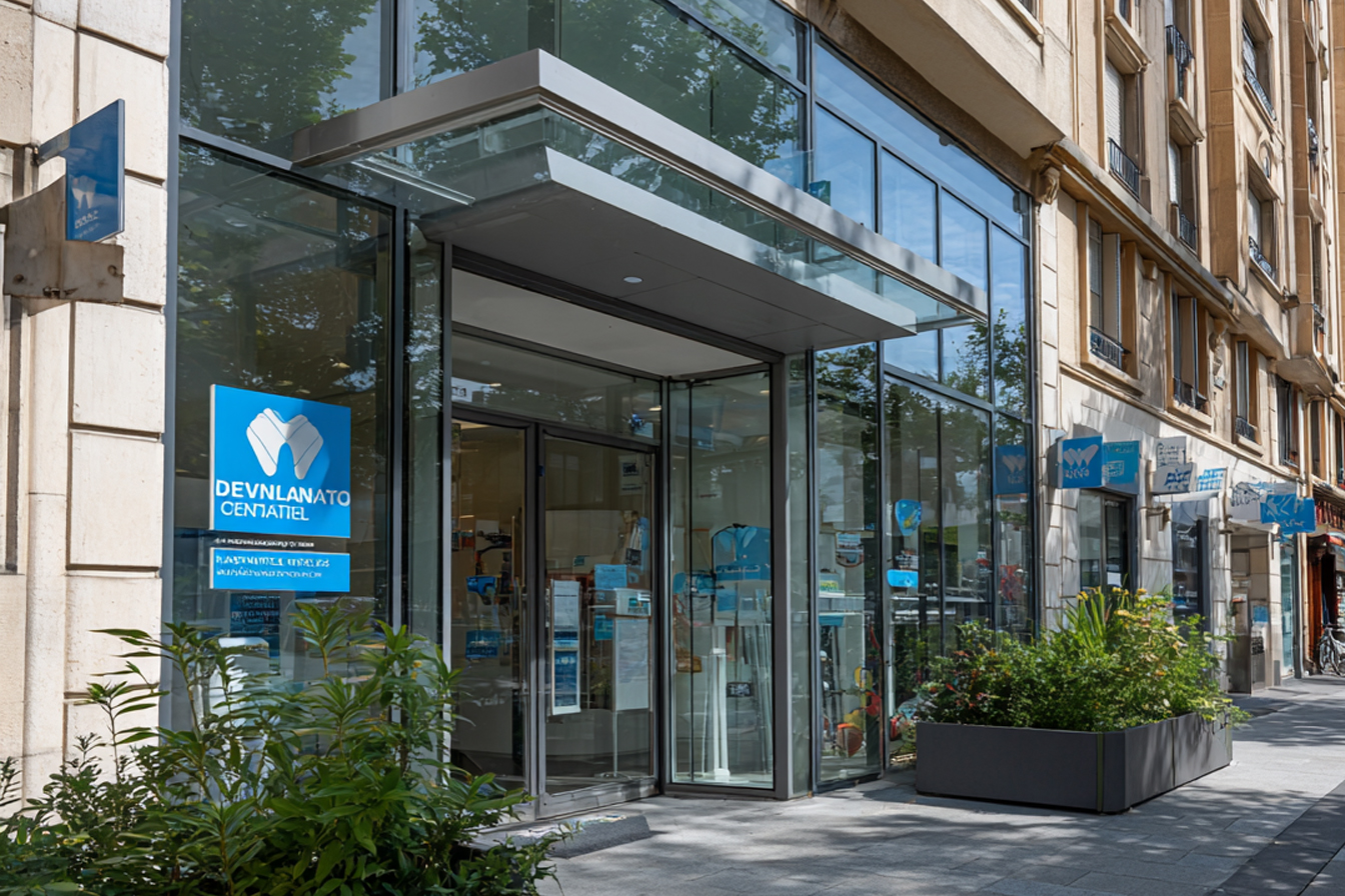 Photo de la façade extérieure du cabinet