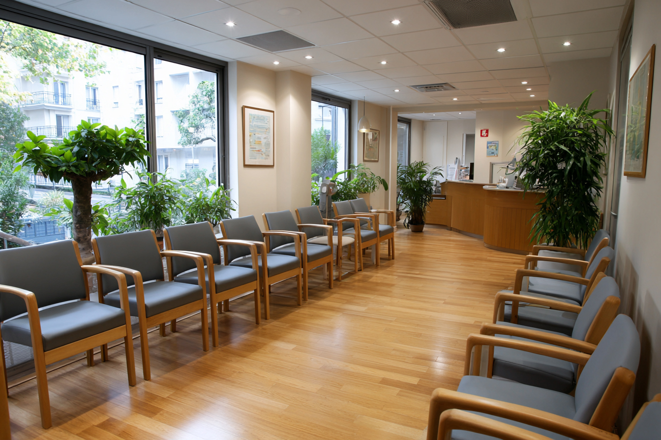 Photo de la salle d’attente