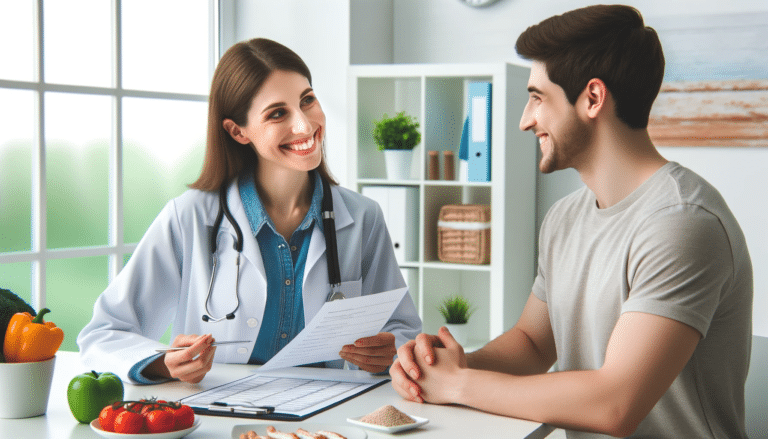 dieteticien patient satisfait
