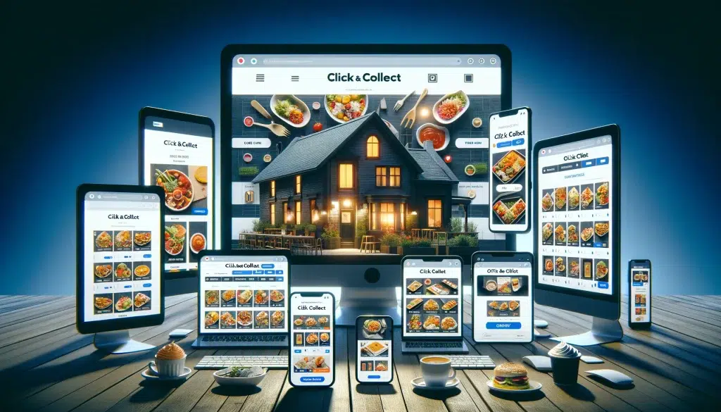 click and collect restaurant commande