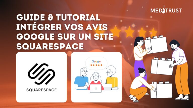 tutorial integration avis google site squarespace