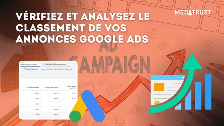 tutorial verifier classement annonce google ads