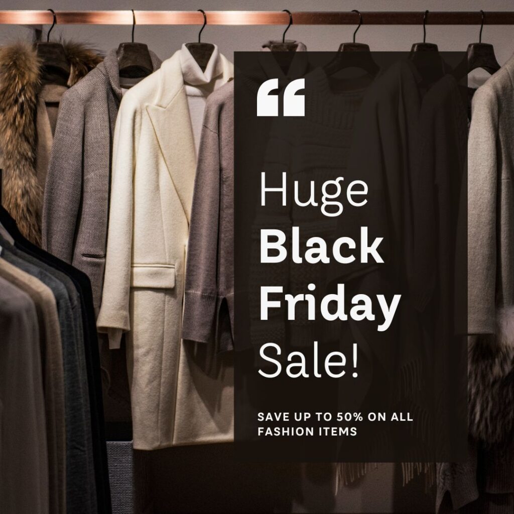 publicite exemple black friday