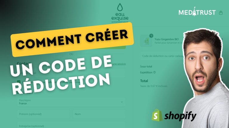 creer code reduction shopify
