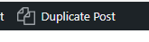 Bouton Duplicate Post WordPress