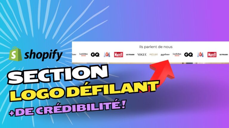 shopify section logo defillant