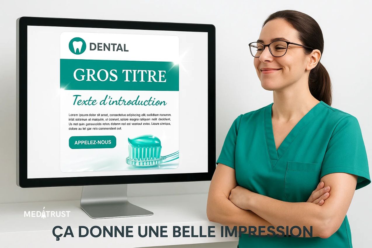 Exemple d’un mail joliment présenté avec logo et bouton