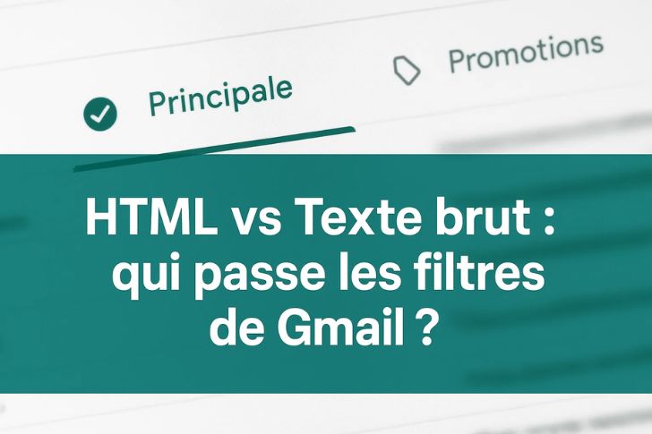filtre html versus texte deliverabilite des emails