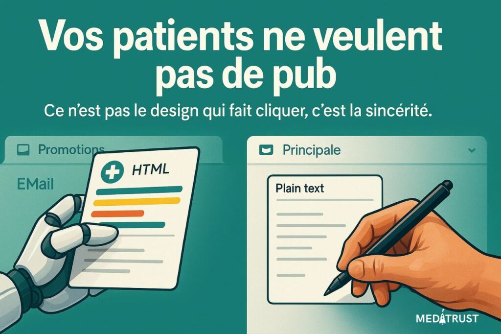 publicite mail format html sante