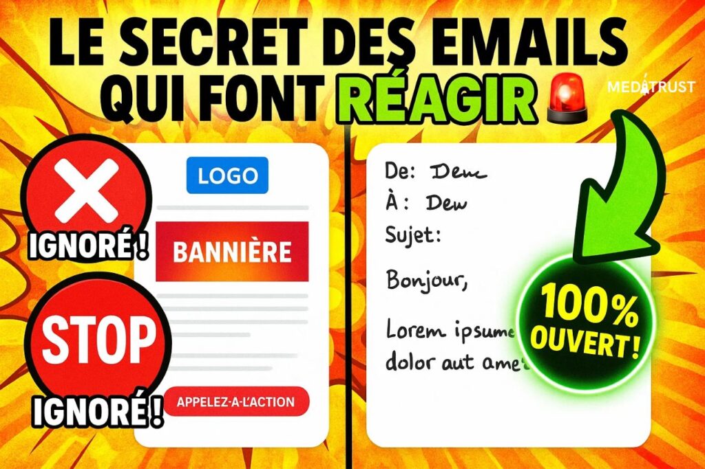 secret des mail taux clic important