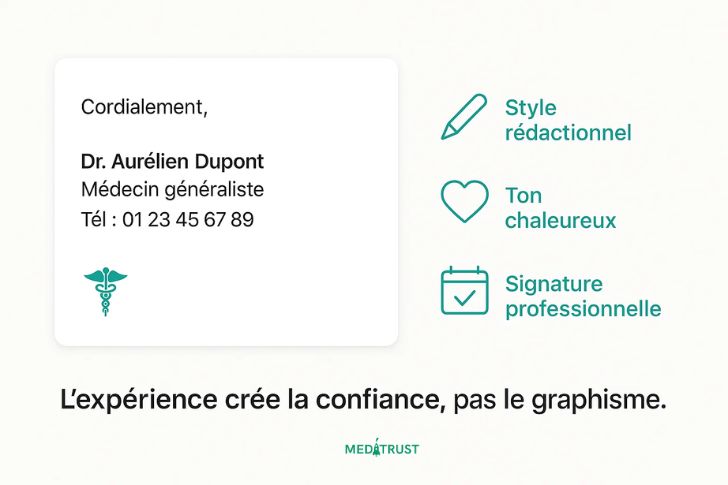 Exemple d’email texte simple professionnel