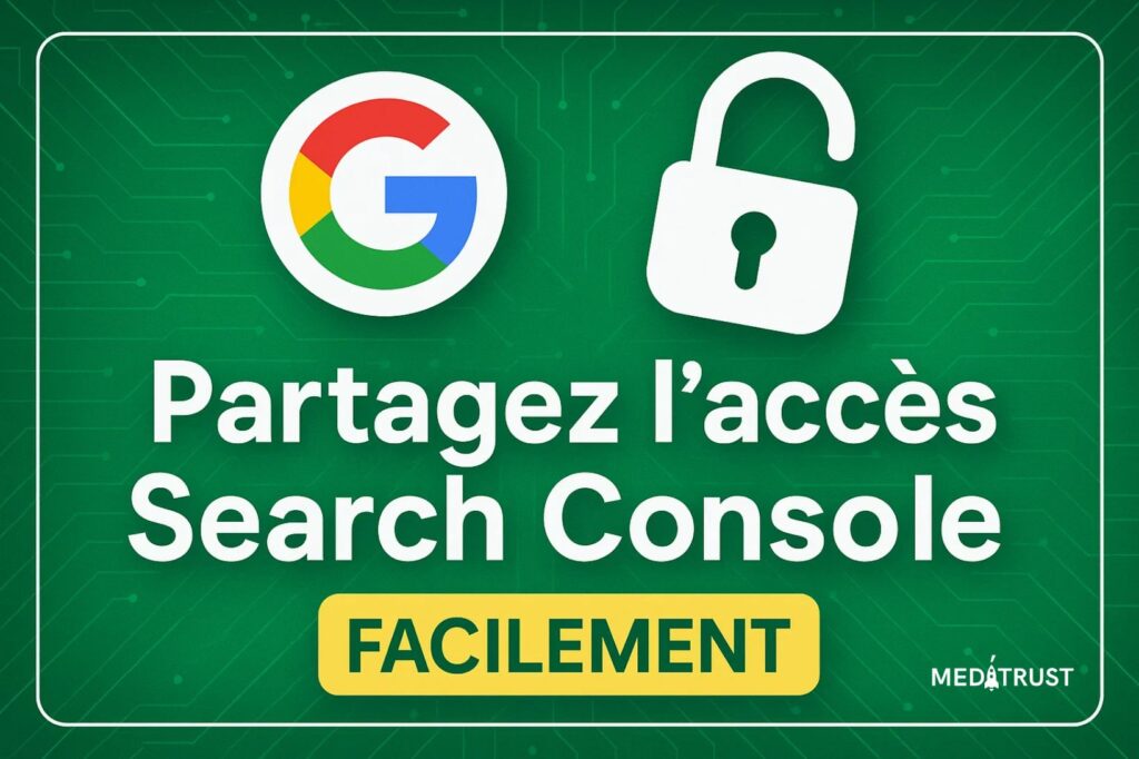 search console partager utilisateur
