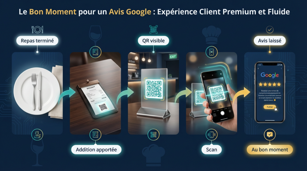 restaurant bon moment demande avis google