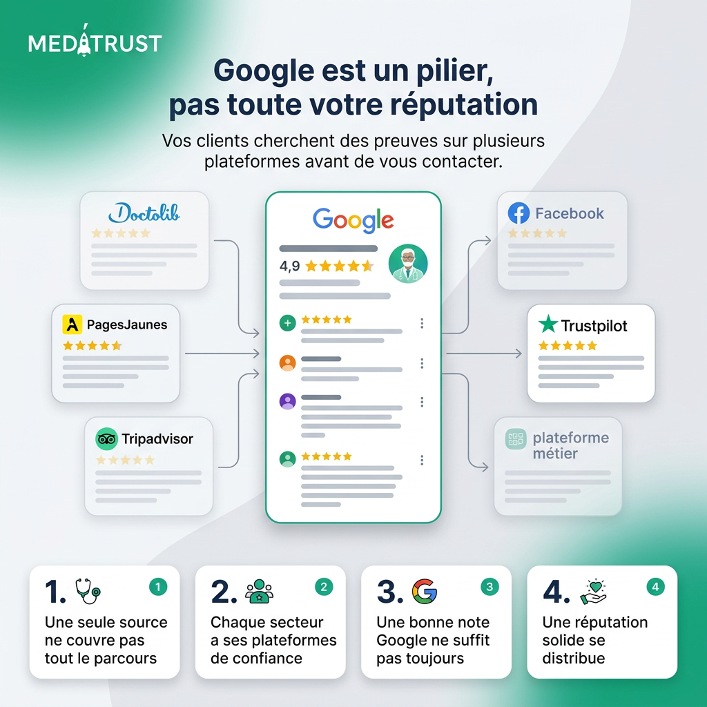 google avis et autre plateforme