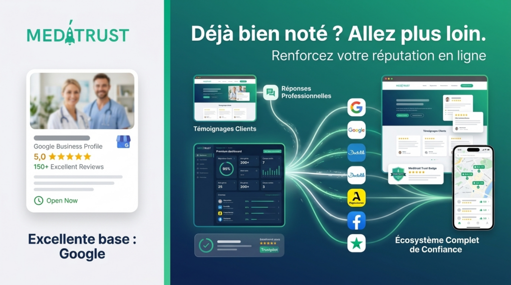 meditrust ameliorer reputation partout